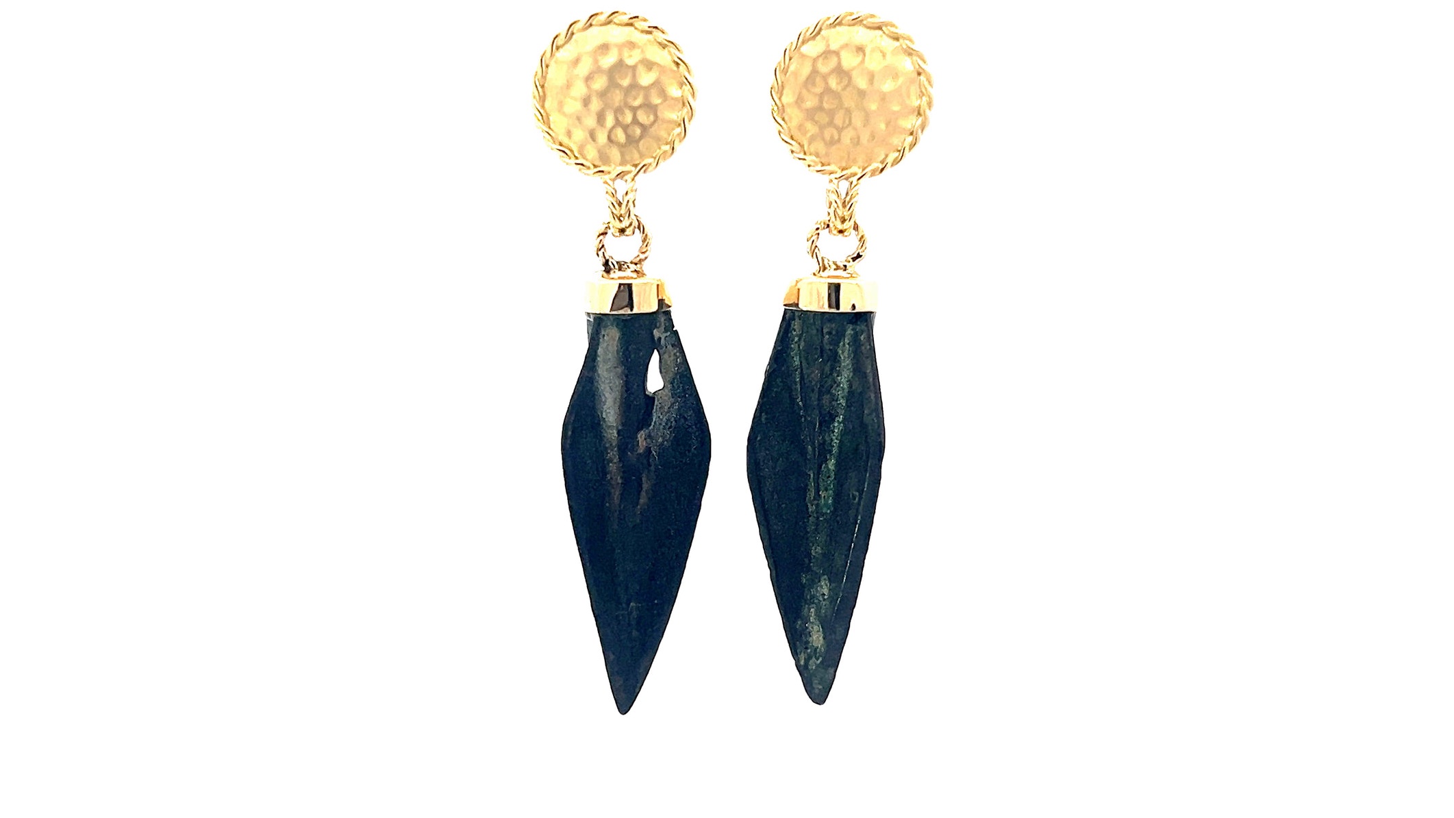 ZAMANI - Arrowhead Gold Earrings