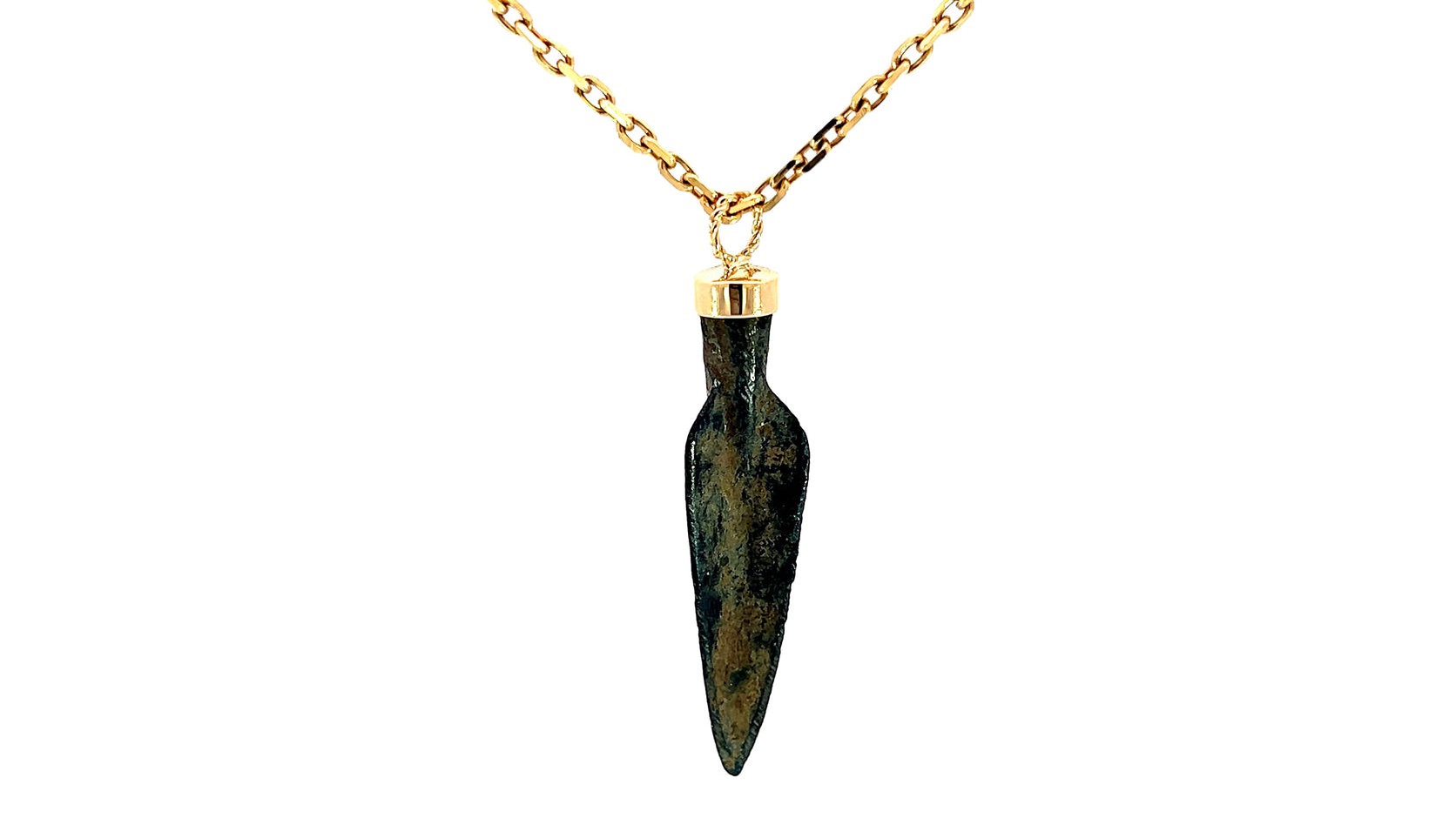 ZAMANI - Arrowhead Gold Pendant
