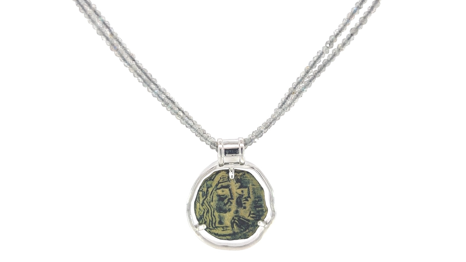 ZAMANI - Nabataean King & Queen Necklace (QUARTZ)