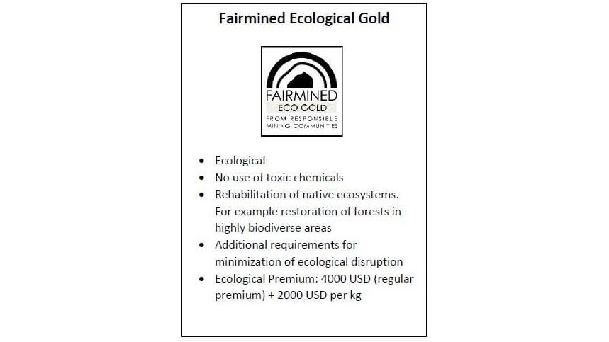 Fairmined Eco
